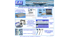 Desktop Screenshot of eainstruments.com