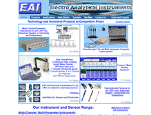 Tablet Screenshot of eainstruments.com